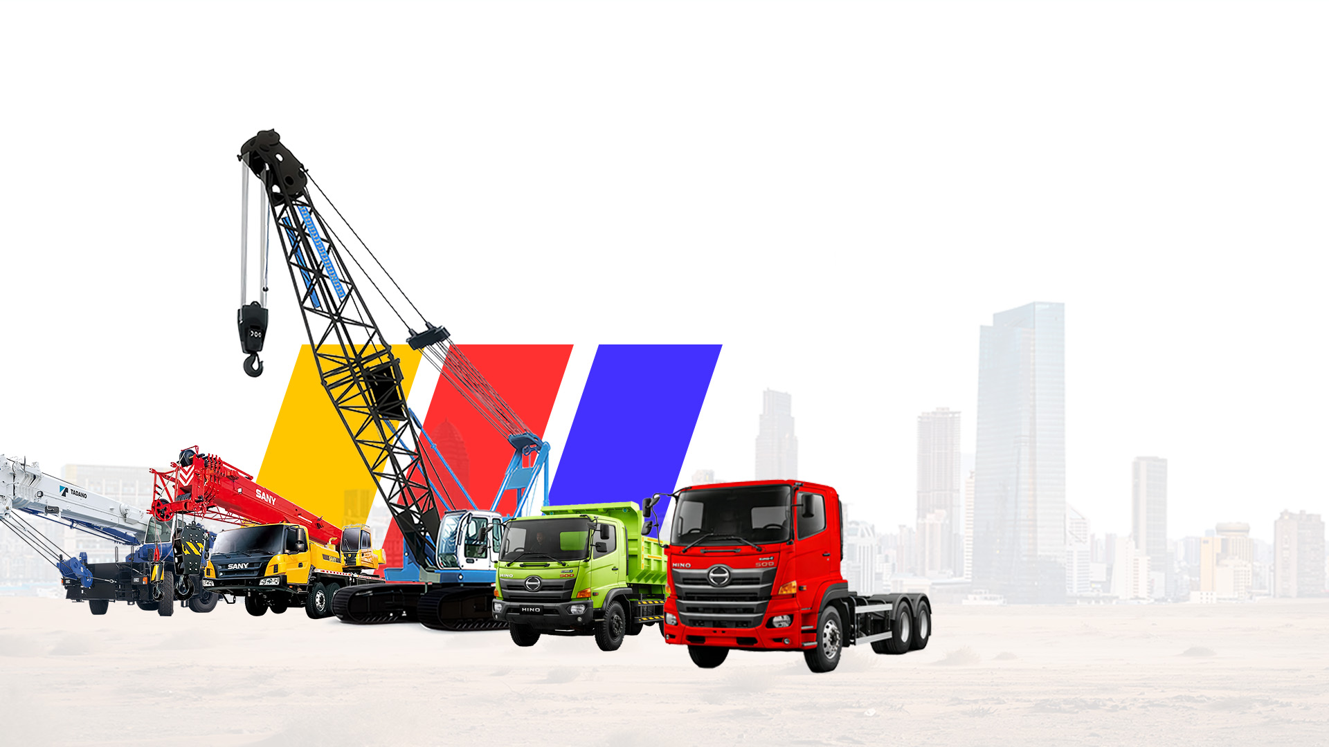 Crane dan truk alat berat JML Group